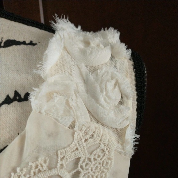 Pretty Angel Women's Large silk Wedding Dress Sheer Sleeveless Lined New Ivory - Picture 5 of 13